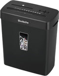 8-Sheet Cross Cut Paper Shredder with 3.43-Gallon Visible Bin, P-4 Security Level M18386