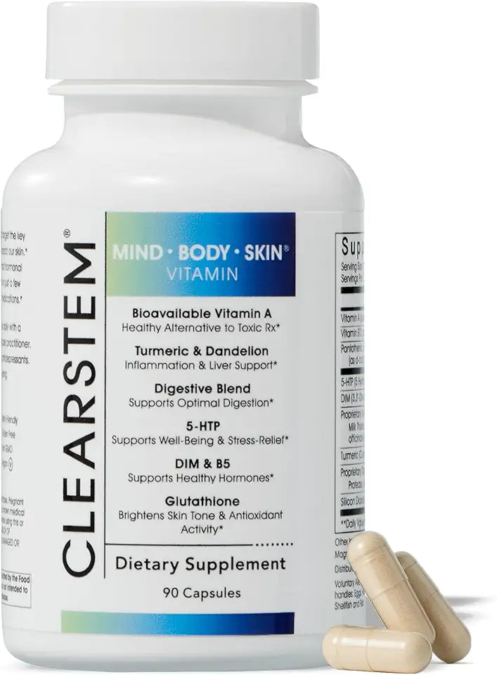 90 Capsules Vegan Gluten Free Hormonal Acne Supplement X997962