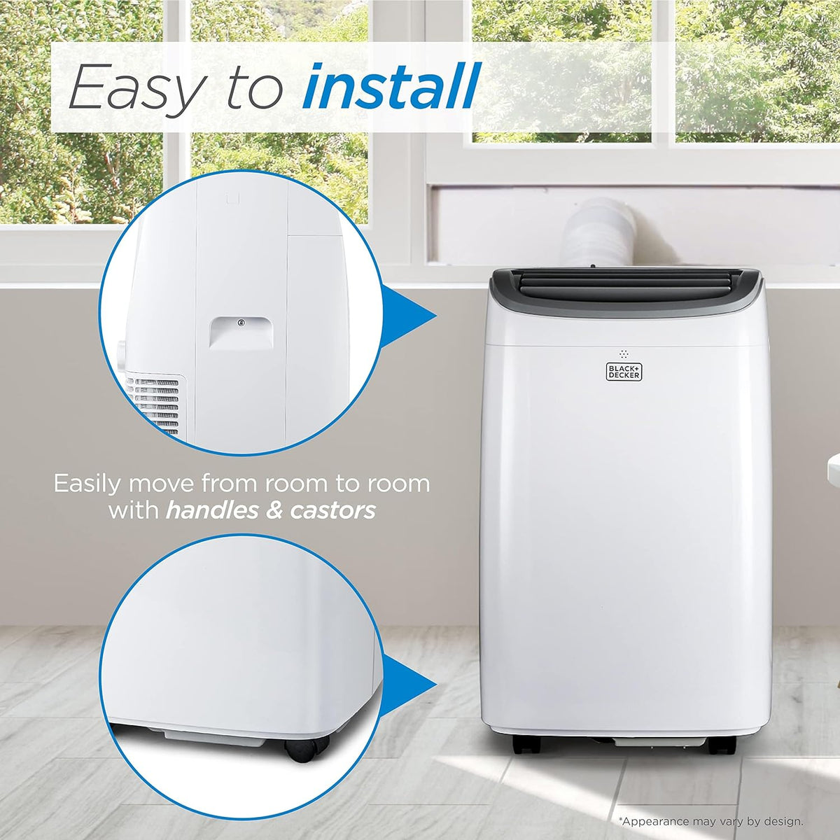 10000 BTU Portable Air Conditioner with Remote Control B950