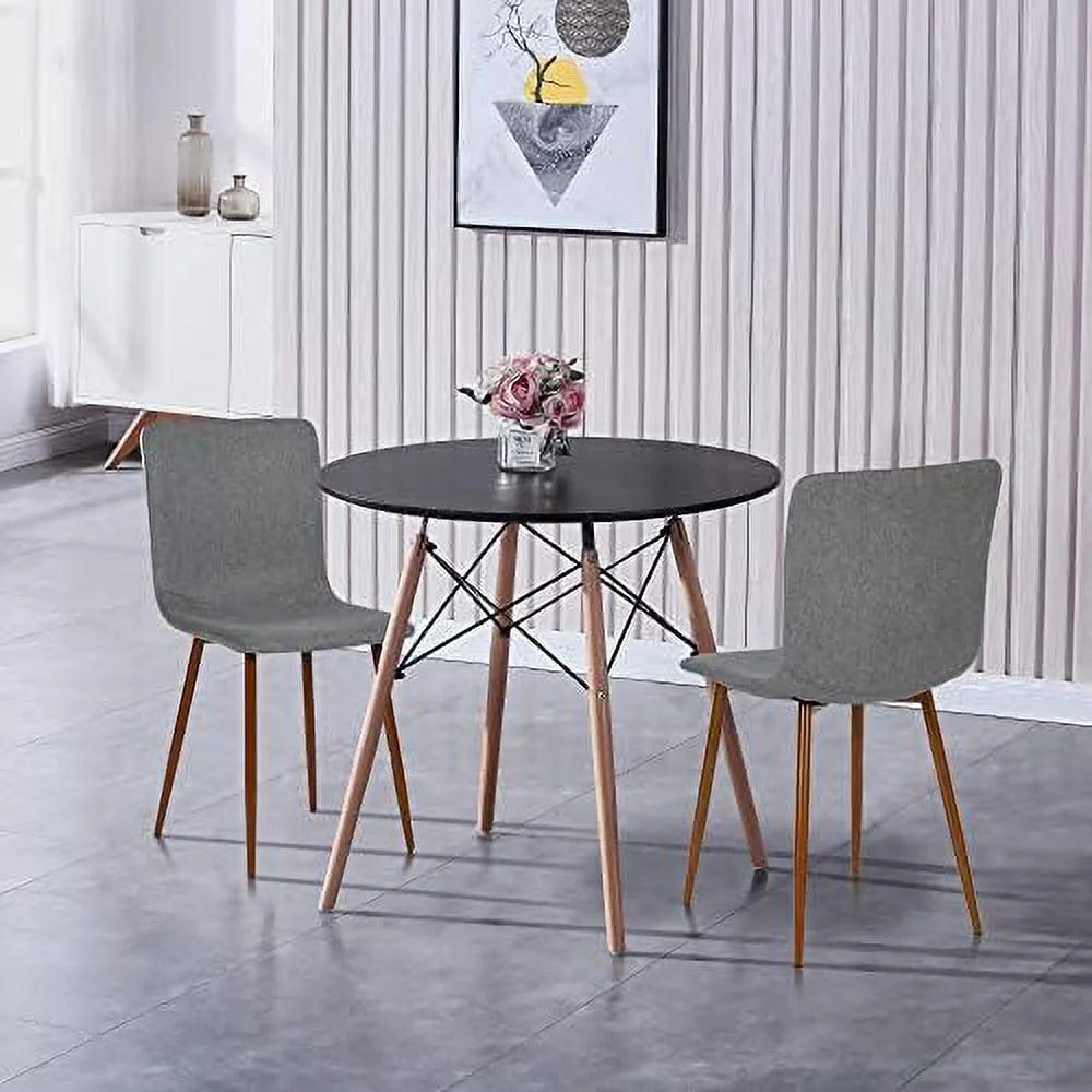 White Round Dining Table X390339