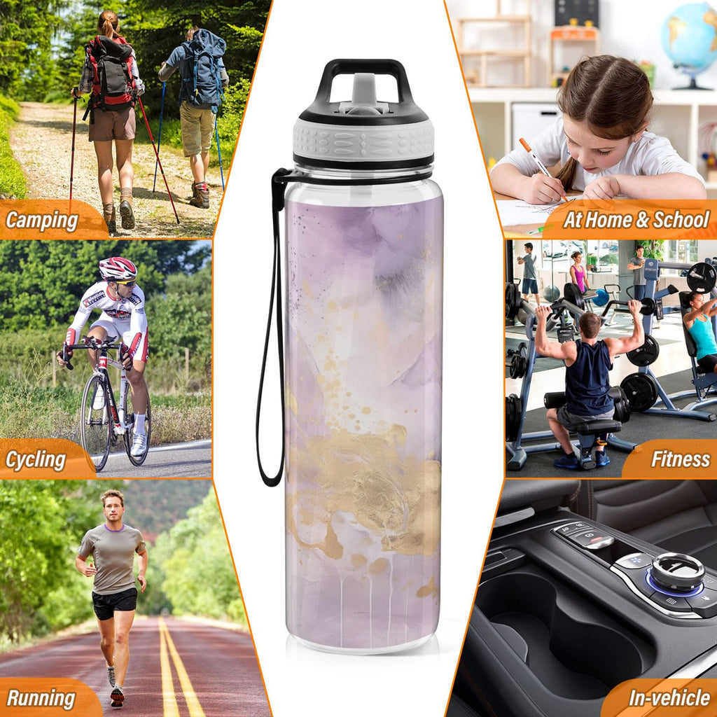 32oz Tritan Leakproof Water Bottle with Straw S327558