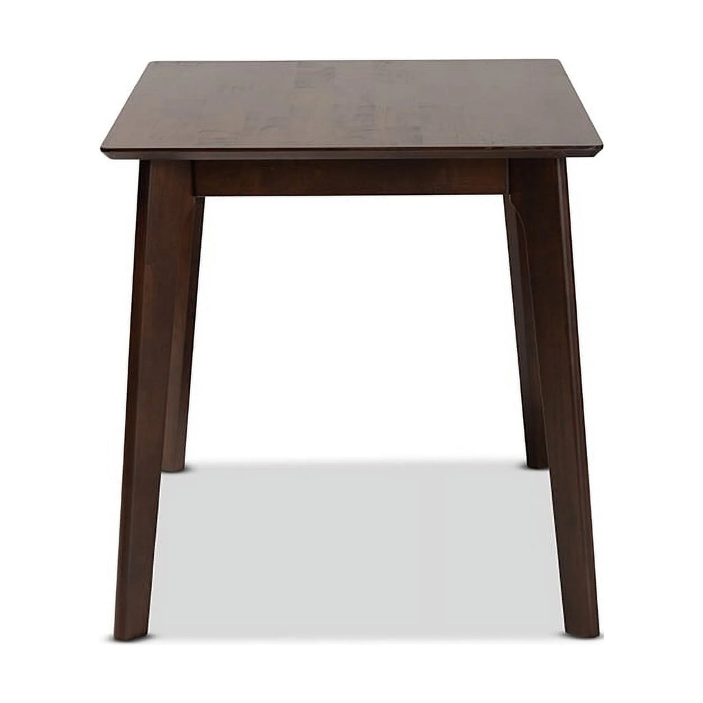 Dark Brown Wood Dining Table Z854
