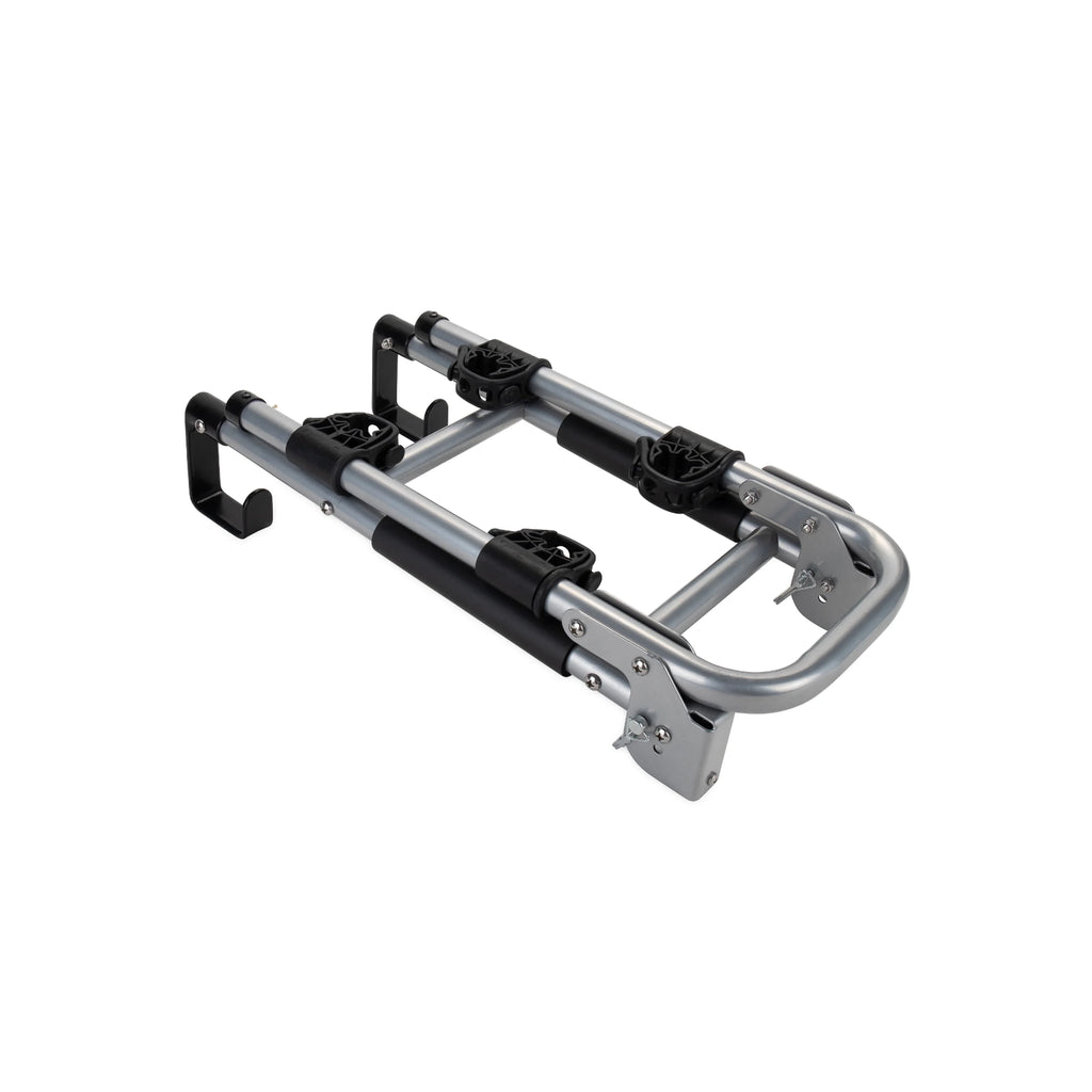 Camper/RV Ladder Mount Bike Rack, Holds 2 Bikes, Black & Silver G300684