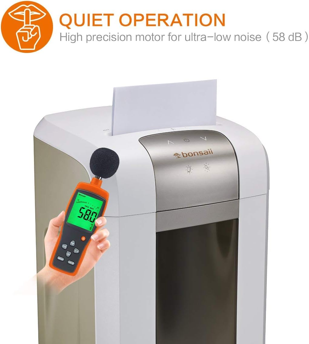 120-Minute Micro-Cut Paper Shredder, 8-Sheet Capacity A78290