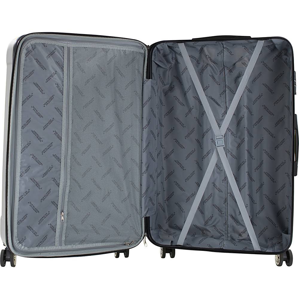 3-Piece Spinner Luggage Set in Silver P29839