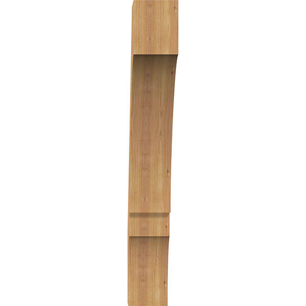5 1/2x22W x 28x22D x 40x22H Balboa Smooth Brace, Western Red Cedar D918