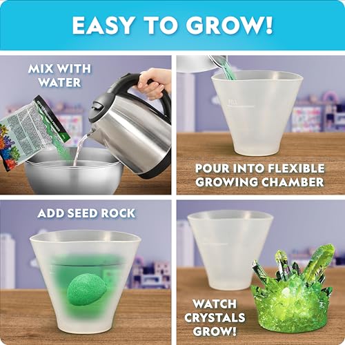 Crystal Growing Kit with Light-Up Stand V552