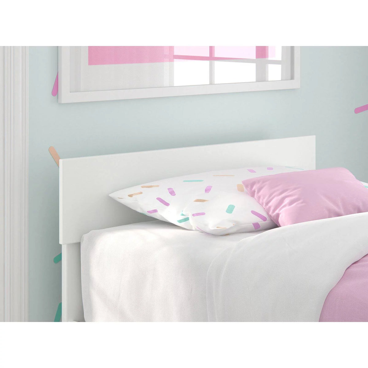 Solid Wood Queen Headboard M9546