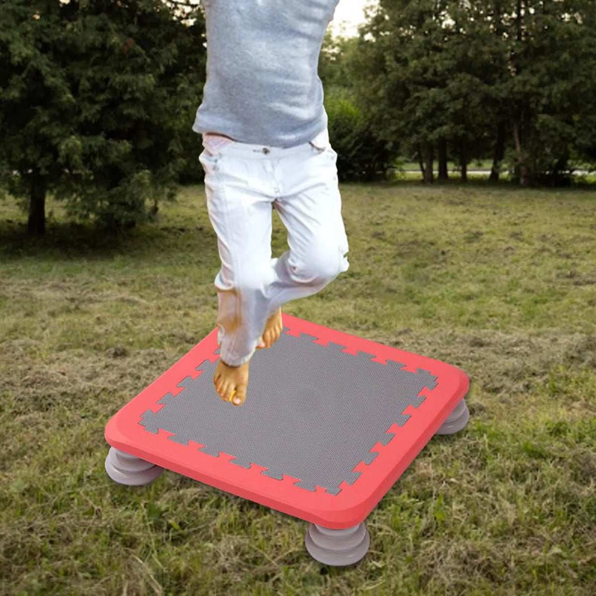 Red Mini Kids Trampoline Q1444