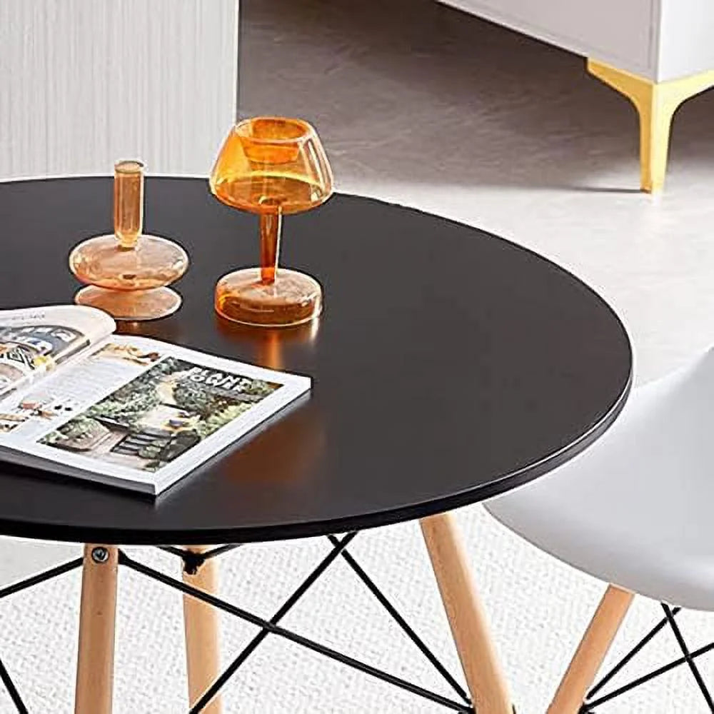 White Round Dining Table X390339