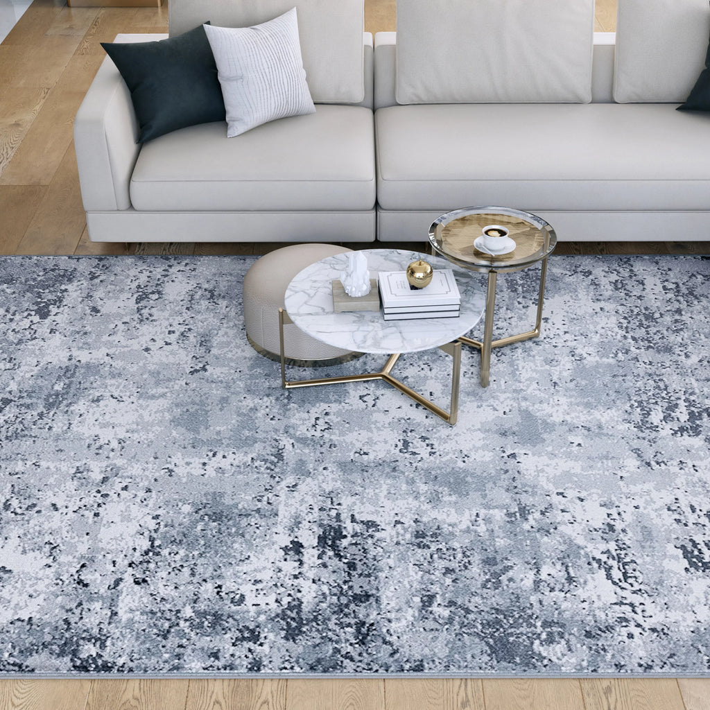 8x10 Modern Gray Large Area Rug H112