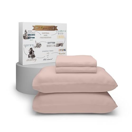 100% Cotton Percale 4-Piece Bed Sheets Set N182680