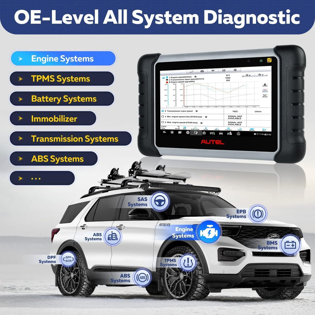 Autel MaxiCOM MK808BT Diagnostic Scan Tool N459065