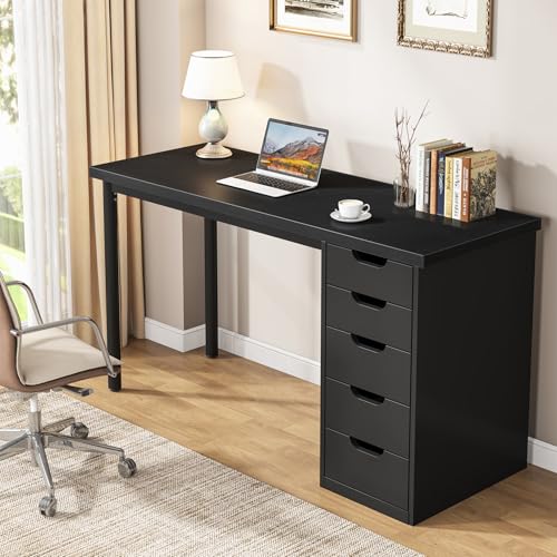47 inches Computer Desk with 5 Drawers K610231