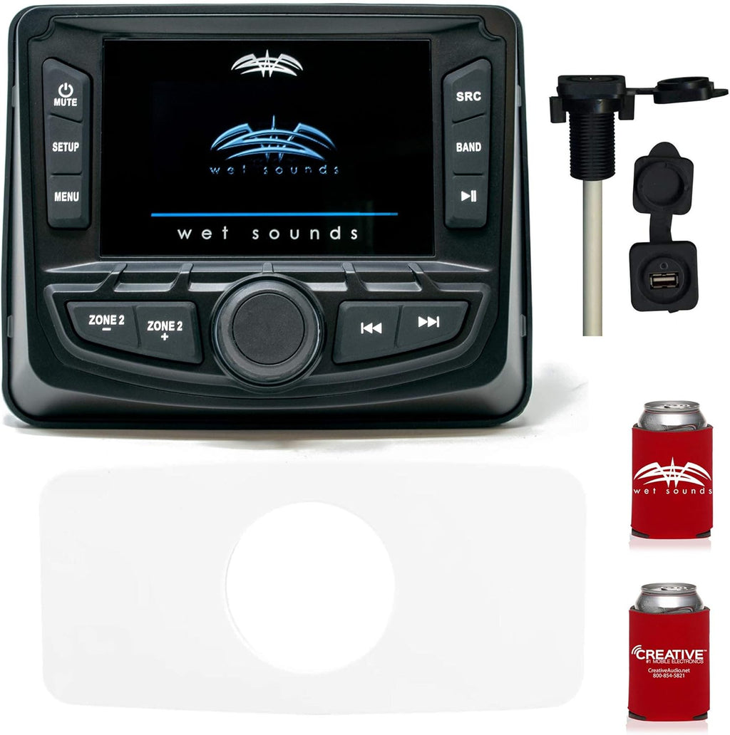 Marine Radio Dash Kit with USB/Aux Q466