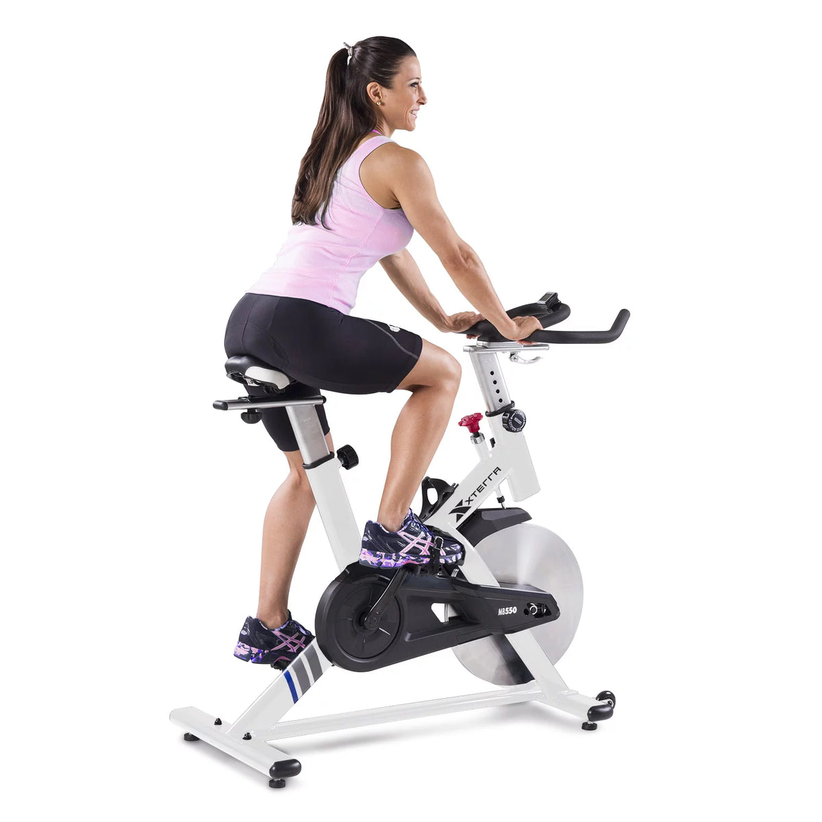 Indoor Cycling Exercise Bike with 48.5 lb Flywheel M347570
