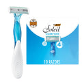 3 Count Disposable Razors with 4 Blades H720717