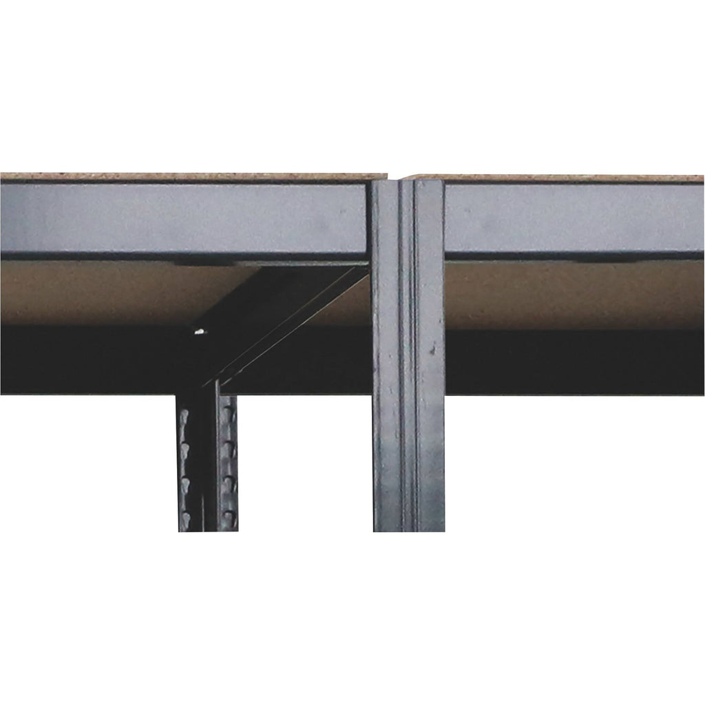 Industrial Shelving 4 Shelf Racks 71Inch W x 24inch D 1200-lb. Capacity per Shelf D1844