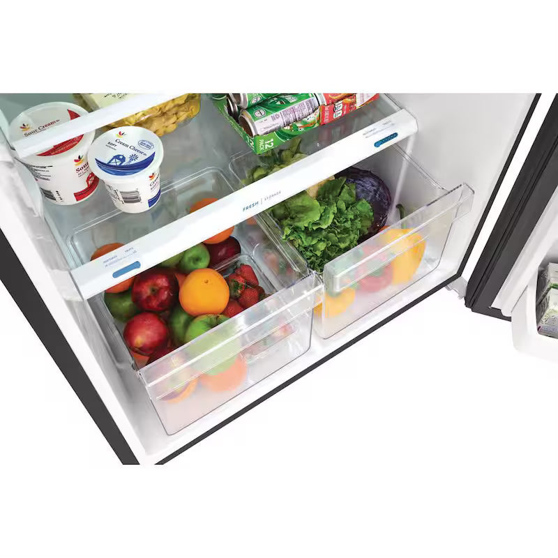 Top Freezer Refrigerator in Brushed Steel B543261
