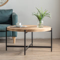 Round Coffee Table with Thread Design A815261